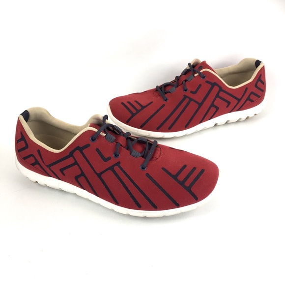 rockport red shoes